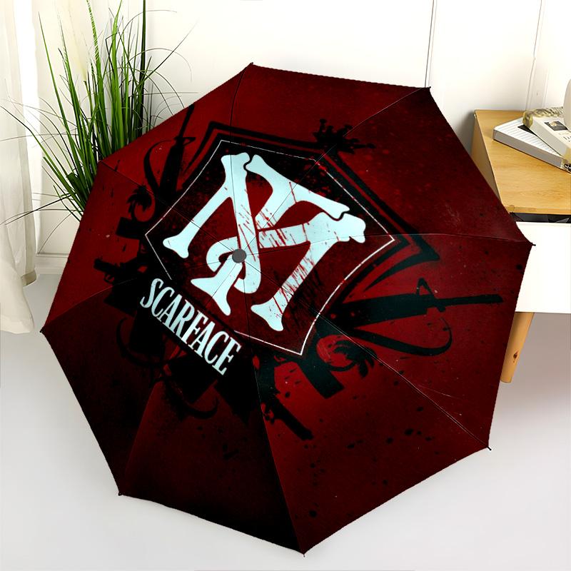 Silent Night, Dark Room Folding umbrella Umbrella Portable travel Sun umbrella Umbrella
