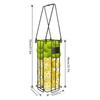 1pc Portable tennis ball picker professional fast downward pressure tennis ball picking basket convenient ball picking artifact