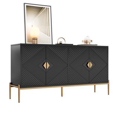 Modern Sideboards, Cabinets, Storage Cabinets, Chest of Drawers, Suitable for Living Room/Dining Room/Entrance, 162 X 40 X 80cm (W/H/D)
