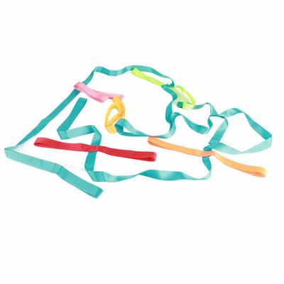 Kids Walking Rope Durable Nylon Children Safety Rein with Colorful Handles for Daycare Schools and