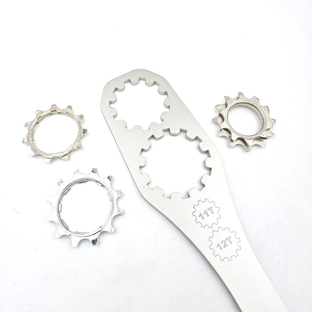 Bicycle Cassette Flywheel Removal Tool 11T/12T Flywheel Fixed Wrench Bicycle Freewheel Repair Tool Bike Accessories