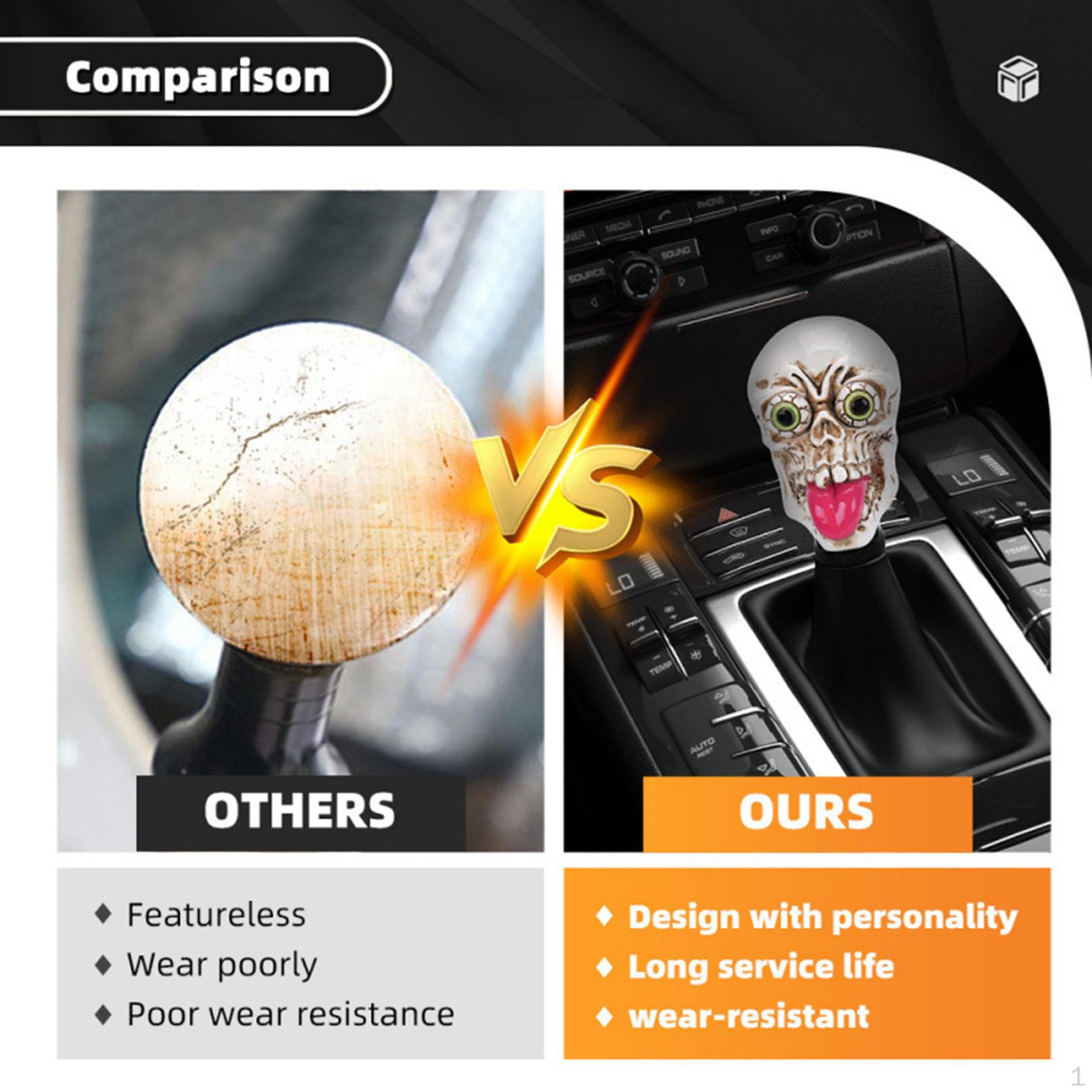 

Head Sticks Manual Knob Handle er Accessories Replace Easy Installation Professional Practical білий