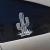Desert Adventure Vinyl Car Stickers Waterproof for SUV Truck Bumper Fender - Cactus Off-Road Auto Body Decor Accessories