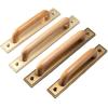 Antique Solid Wood Cabinet Handle Decorative Cabinet Pull Cabinet Doors Retro Pull Handle  Cupboard