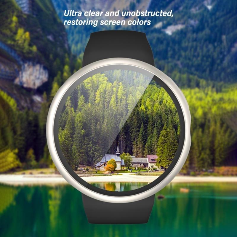 Watch Protective Cover for Watch 3 41mm/45mm PC Case Watch Screen Protector Film Watch Scratchproof Cover Housing