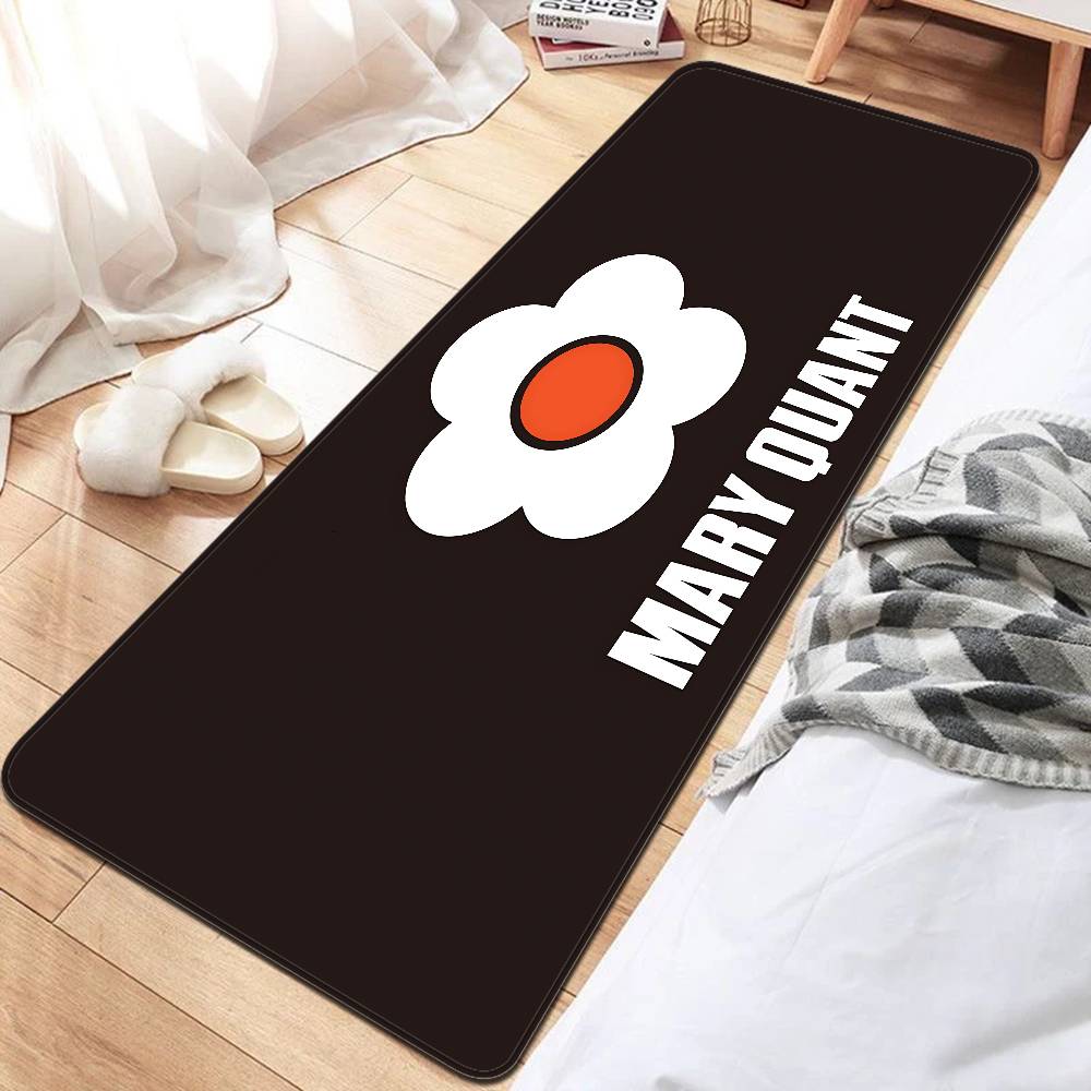 Fashion Logo Q-Quant M-Mary Floor Mat Cheaper Anti-slip Modern Living Room Balcony Printed Bedside Mats