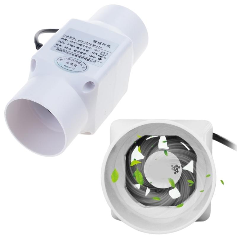 Quiet Operation Pipe Ventilation Fan Fit for Indoor Air Quality Improvement, Heating Cooling Mixing Flow Air Circulation