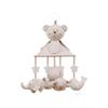 Kakiblin Organic Cotton Musical Baby Mobile - Anti-Strabismus Hanging Umbrella Crib Decor