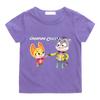 100% Cotone The Creature Cases Stampa Cartone Animato T-shirt Bambini 2-12 Anni Ragazzi Ragazze Unisex Moda Manica Corta Girocollo Top Casual