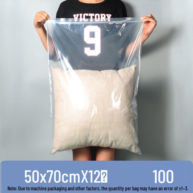 Thick Transparent Self-Sealing Food Storage Bags