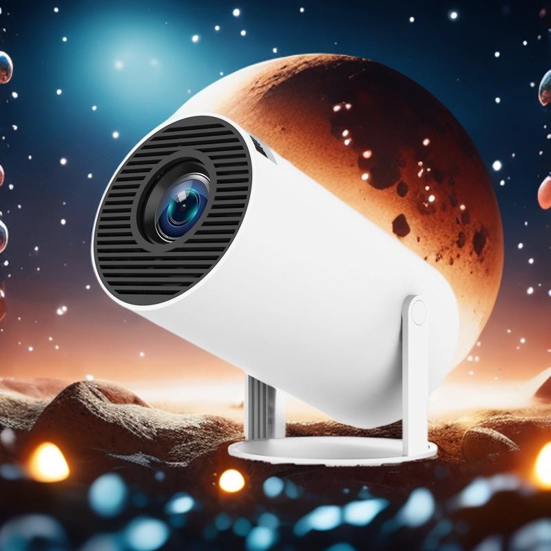HY300 Mini HD Smart Portable Projector for Camping Home 