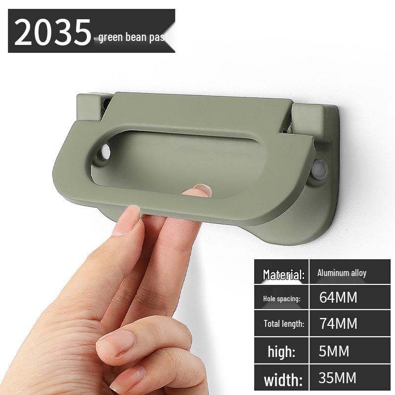 Moderner europäischer Stil, unsichtbarer Schrankgriff ohne Bohren