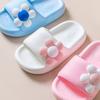 New Summer Unilateral Symmetrical Little Flower Girl Shoes Sandals Slippers Soft-soled non-slip shoes for older girls