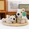 Simulated Cute Cute West Highland Puppy Plush Toys Schnauzer Doll Table Companion Doll Gift