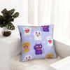 Lucky Kitty Cat Manek Neko Waving Pillowcase Printing Cushion Cover Decorations Pillow Case Cover Chair Zippered