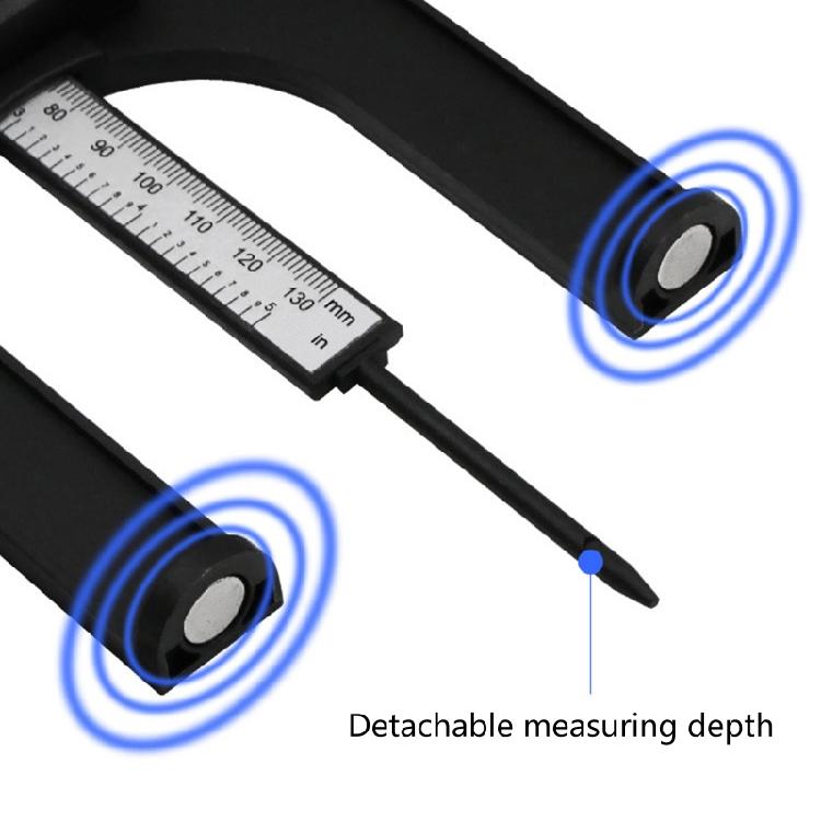 Digital Depth Gauge Height Gauge with LCD Display Woodworking Tool for Router