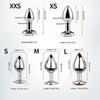 2025 Hot Metal Anal Plug Jewelry Base Beginner To Expert Butt Tail Plug Female Male G-Spot Anus Sex Toys for Couples Adult Games