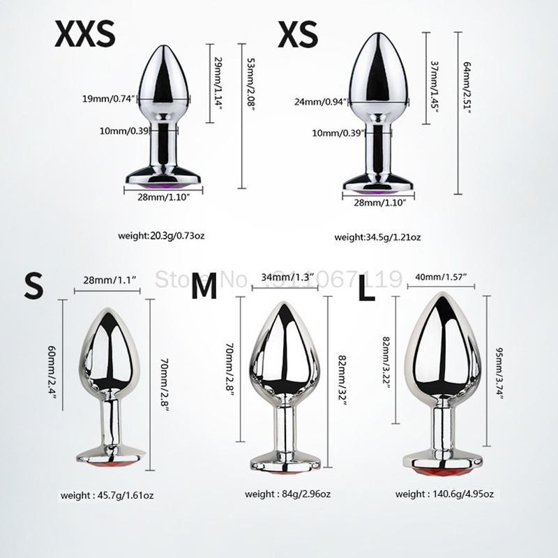 2025 Hot Metal Anal Plug Jewelry Base Beginner To Expert Butt Tail Plug Female Male G-Spot Anus Sex Toys for Couples Adult Games