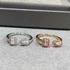 2023 Popular Brand Vintage Women's Rings Luxury Jewelry for Women Designer Rings Fine Quality Fashion Classic Diamond Rings