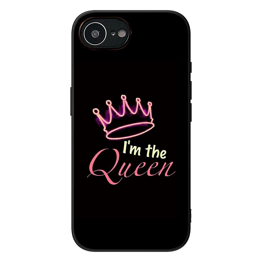 Cover for Samsung Galaxy Note 20 9 8 S8 S10 S9 Plus A54 A33 A21S A31 M21 S10E A17 Coque Phone Case Crown King Queen Princess