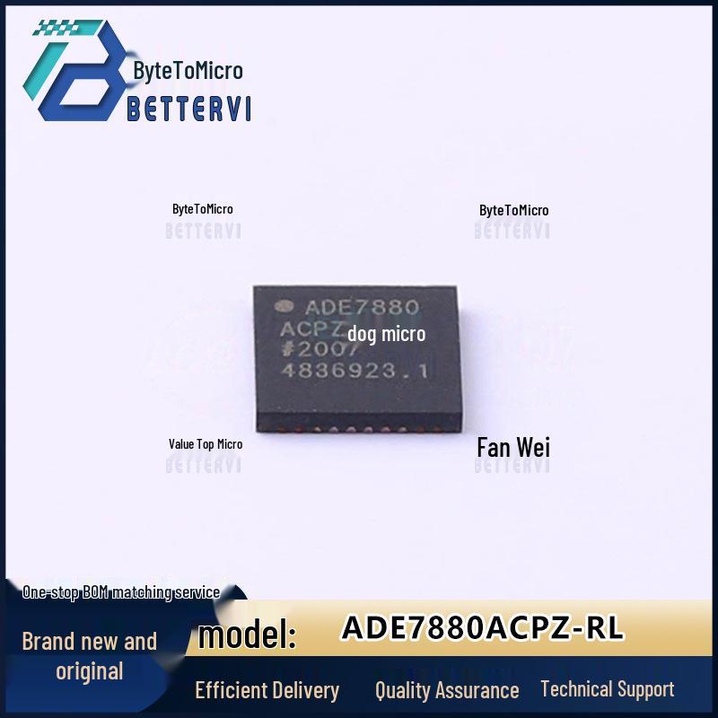 

Authentic ADE7880ACPZ-RL Energy Metering Chip (LFCSP-40-WQ, 6x6)