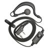 Universal K-Type Walkie-Talkie Earpiece with Ear-hook and Mic