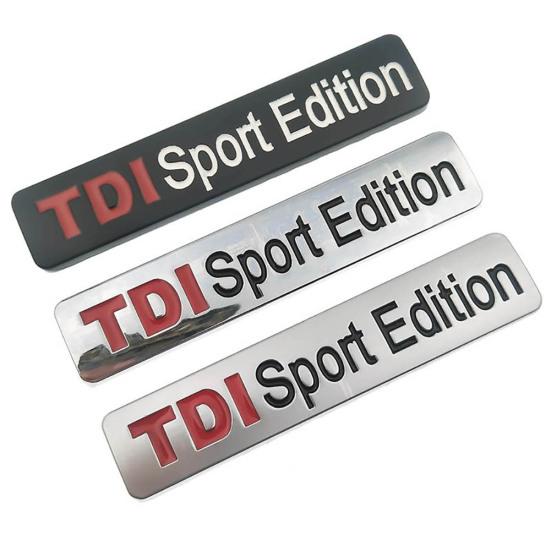 

Металл TDI Sport Edition Буква багажника автомобиля стикер эмблема значок декор для