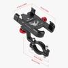 Verstellbare Fahrrad-Handyhalterung Ständer Rutschfest Universal Fahrrad Motorräder Lenker Handyhalterung Clip Einfach zu installieren