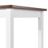 VidaXL Table de bar Bois massif 108x60x91 cm 245548