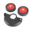 Lawn Mower Support Wheel Lightweight Universal String Trimmer Auxiliary Wheel for Weed Trimmer