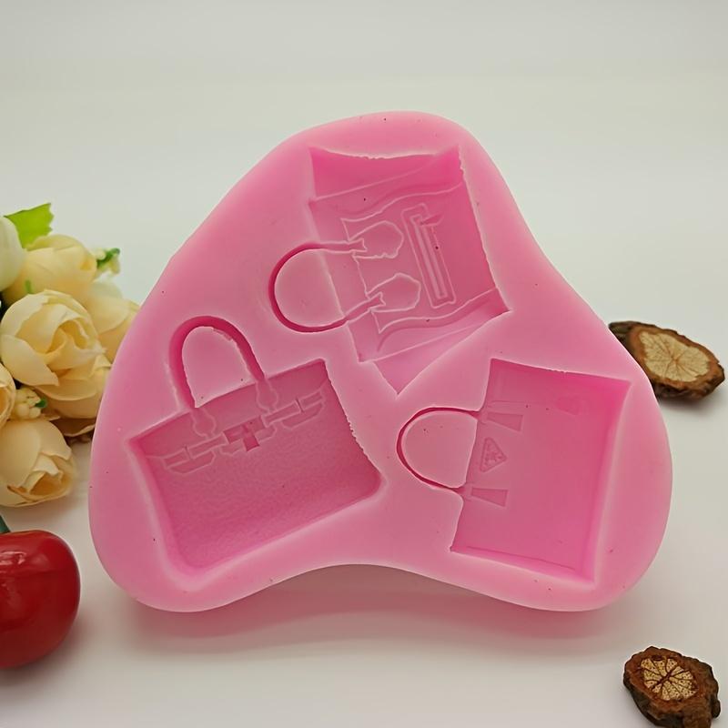 3-dutinová silikonová pečicí forma na zdobení dortů – výroba čokolády a fondánu, neelektrické silikonové formy na pečení Silikonová forma na čokoládu