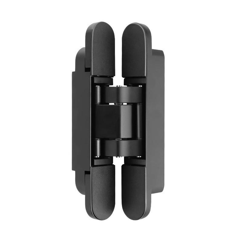 3D Hardware Supplies Hidden Door Hinges Adjustable Hotel Folding Door Inward and Outward Opening Concealed Door Closer