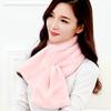 Winter Plush Imitation Rabbit Fur Shawl Thickening Fake Collar Collar Female Warm Thick Plush Scarf