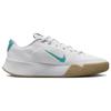 Womens NikeCourt Vapor Lite 2 HC 'White Teal Nebula' (women's sizes) White / Lime Blast / Gum Light Brown / Teal Nebula Tennis Shoes DV2019 103