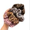 Autumn and winter retro soft animal leopard print hair curls, ponytail rings, elastic hair bands, women's hair accessories