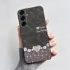 For Samsung Galaxy A26 A36 A56 5G Casing New Design 2024 Heart Printed Black Matte Soft Silicone Protective Cover Case