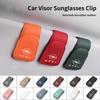 Porte-lunettes de pare-soleil de voiture Cuir Métal Organiseur de lunettes de soleil Pour Astra Insignia Corsa Zafira Meriva Mokka Vivaro Vectra Anta