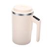 14.11oz Electromagnetic Self Stirring Coffee Mug Stainless Steel Automatic Electric Mixing Cup for Home Office Travel