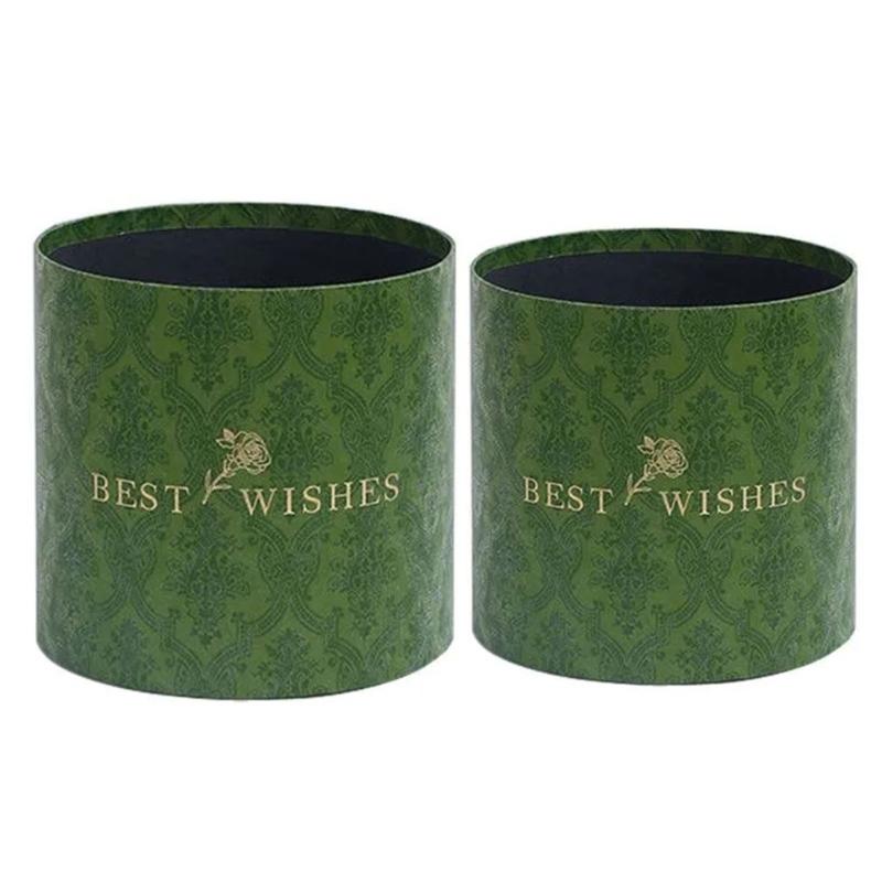 

Floral Holder With Round Designs Perfect For DIY Flower Arrangements And Party Decorations Flower Bucket зелений