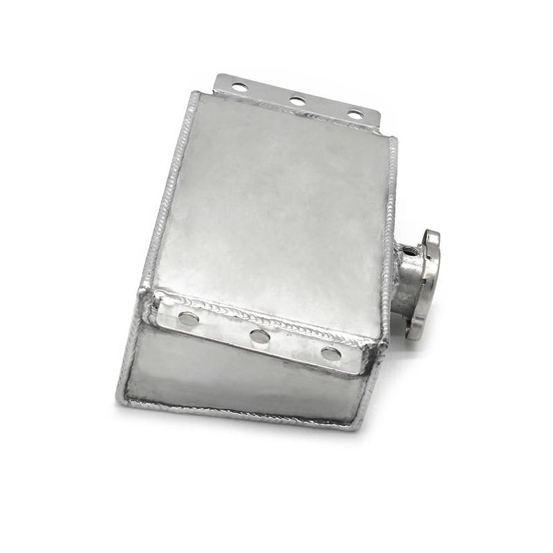 1L Aluminum Coolant Expansion Fill Tank Reservoir Oil Catch Can Fuel Surge Tank For Honda Civic 240SX WRX