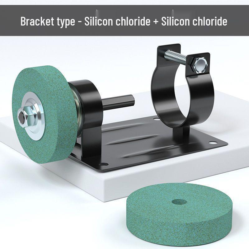 Compact Household Knife Sharpener and Polishing Machine with Sanding Wheel and Hand Drill Conversion Bracket