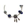 Pandora Logo design 925 silver synthetic cubic zirconia bracelet for women SL-7
