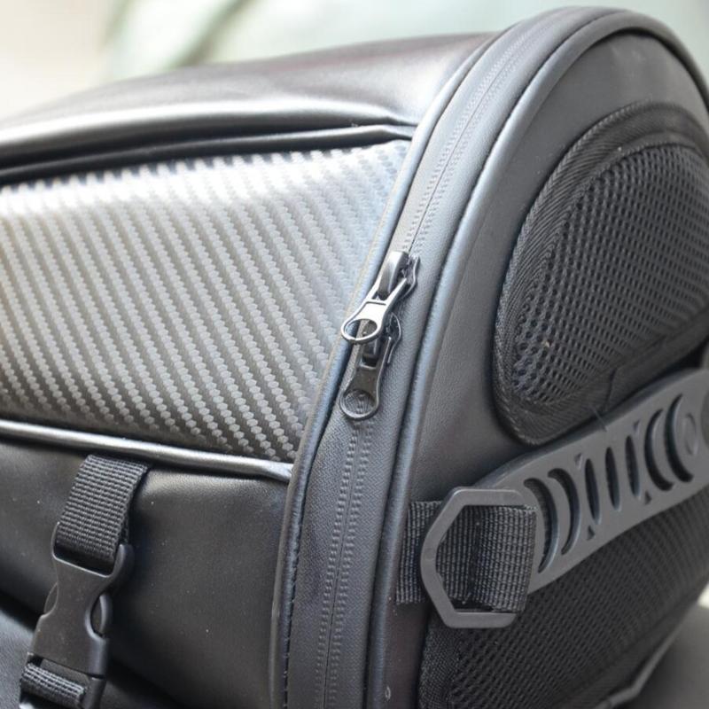 Tear Resistant Quick Release Motorcycle Scooter Rear Seat Bag Organizers Weatherproof Rear Luggage With Ergonomic Design
