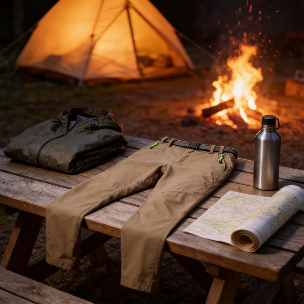 Outdoor Sports Breathable Elastic Hiking Pants For Camping And Climbing