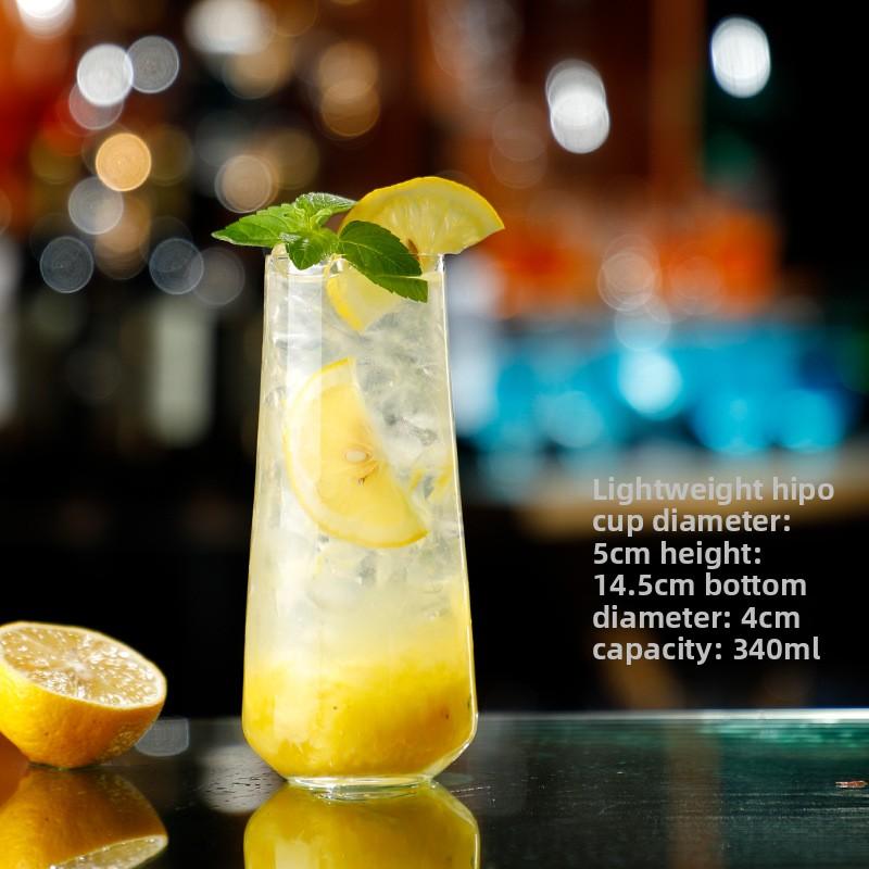 Легкий стеклянный кубок Haibo, кубок Колина, хрустальный кубок, классический бокал для игристого вина, специальный барный бокал для лонг-дринка