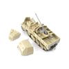1/72 4D Assembled WWII German Half Track Air Defense Armored Vehicle Model Military Toys