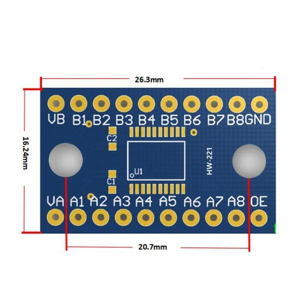 3.3V 5V Bi Directional Voltage Converter Logic Level Converter Module TXS0108 Voltage Converter