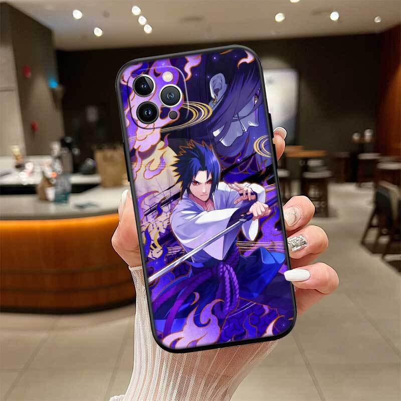 Naruto Uchiha Sasuke Case for Samsung Note 20 10 S25 Plus Ultra Lite FE M20 M21 M30 M31 M51 A11 A26 A51 A52 A53 A56 A70 A71 A72 A73