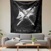 The Witcher Tapestry Wall Hanging, Fantasy Saga Poster, Wall Decor for Bedroom Living Room Dorm