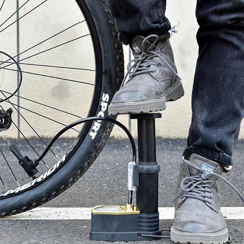 1pcs  Mini pedal high pressure air pump bicycle car basketball toy inflatable convenient foot